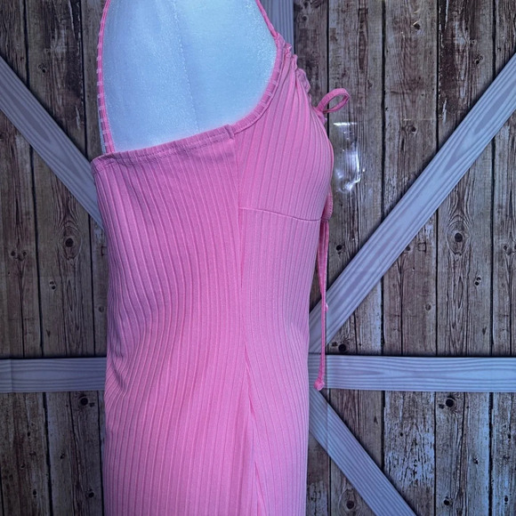 SHEIN Pink Ribbed Sleeveless Top Size L (I) - Picture 6 of 10